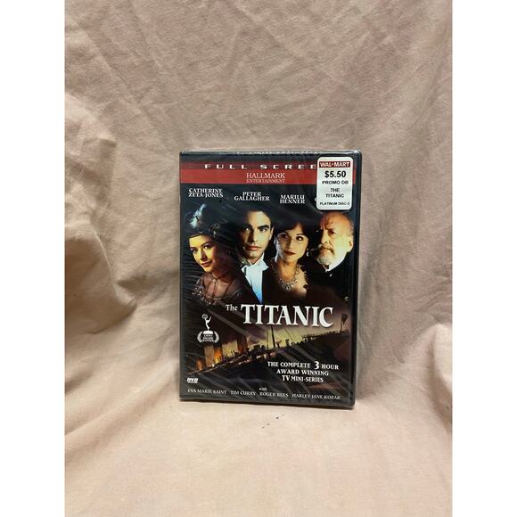 The Titanic - Hallmark TV mini-series, DVD Catherine Zeta-Jones, George C Scott - Picture 1 of 3